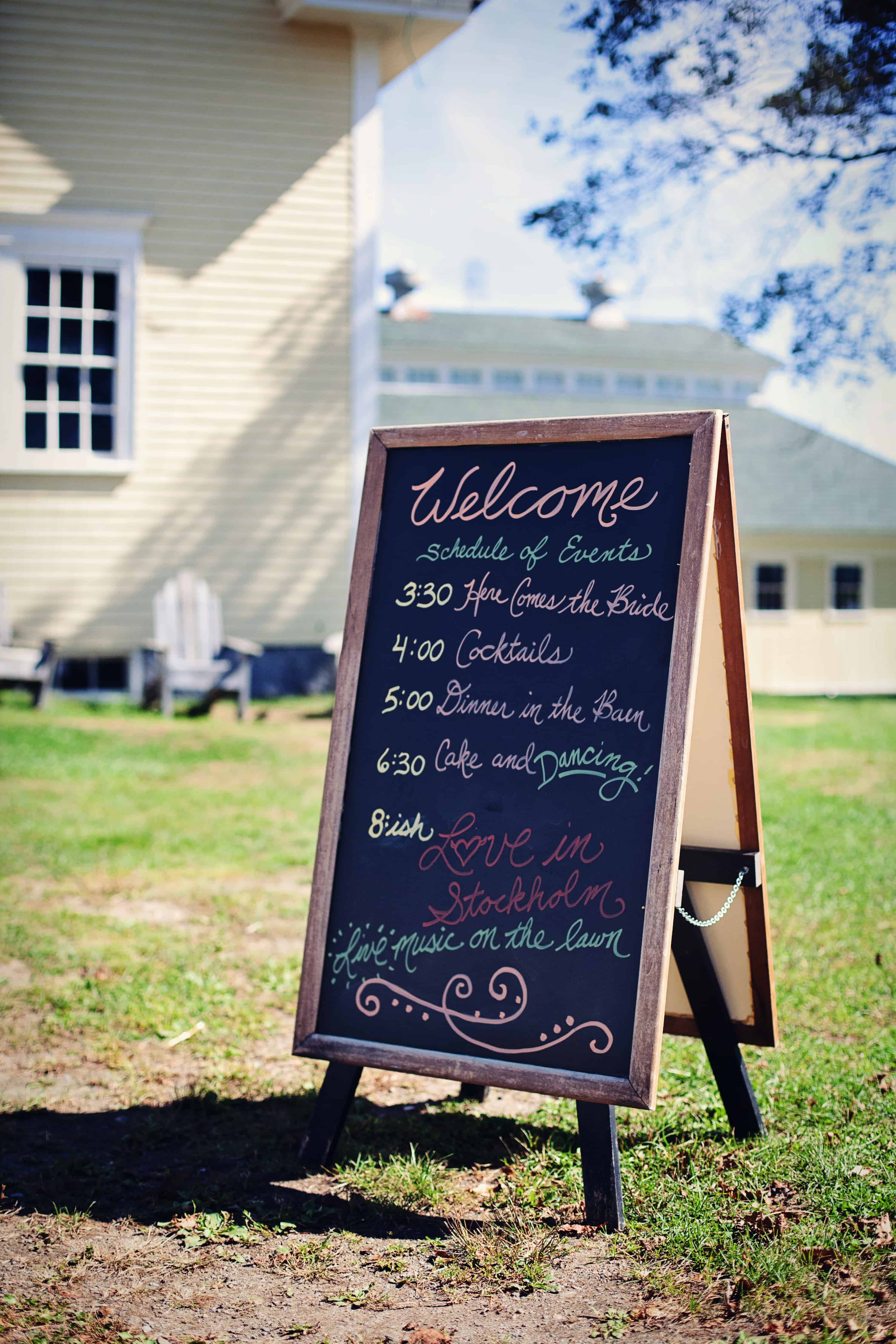 Your Ultimate Wedding Reception Timeline